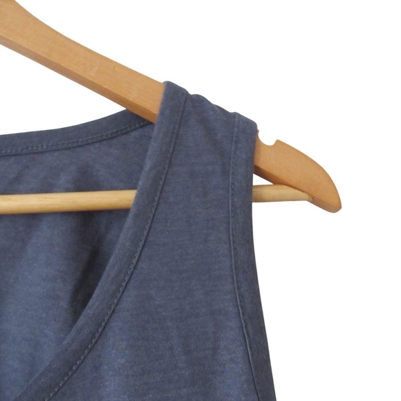 Instant Message Love Ladybug Gray Tank Top Plus Size 1 Sleeveless Casual - Picture 4 of 9